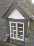 Dormer windows.