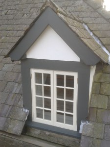 Dormer windows.