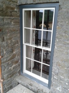 Sash window restoration