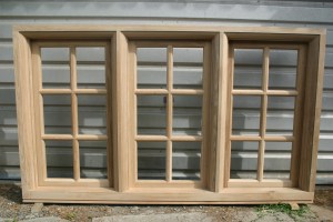 Oak windows